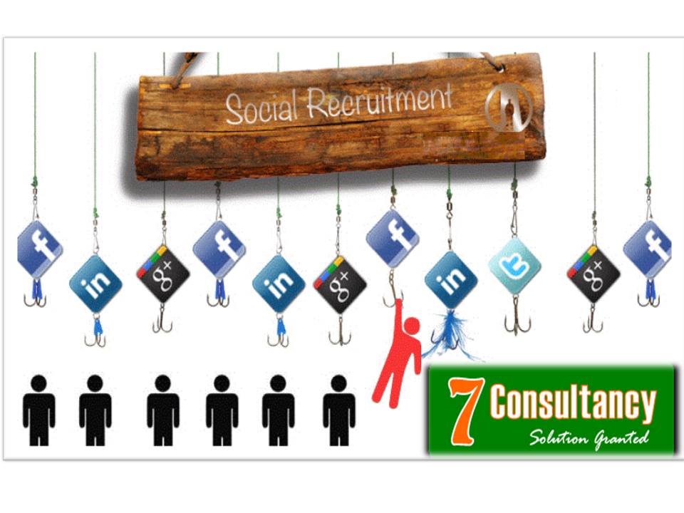 Recruitment process through social media.